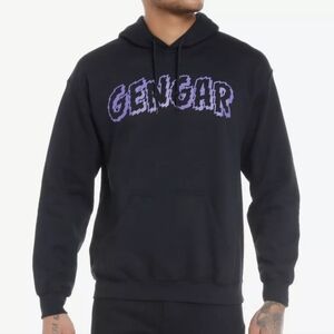 ʕ·ᴥ·ʔ Hot Topic Pokemon Gengar Sharp Font Hoodie XL